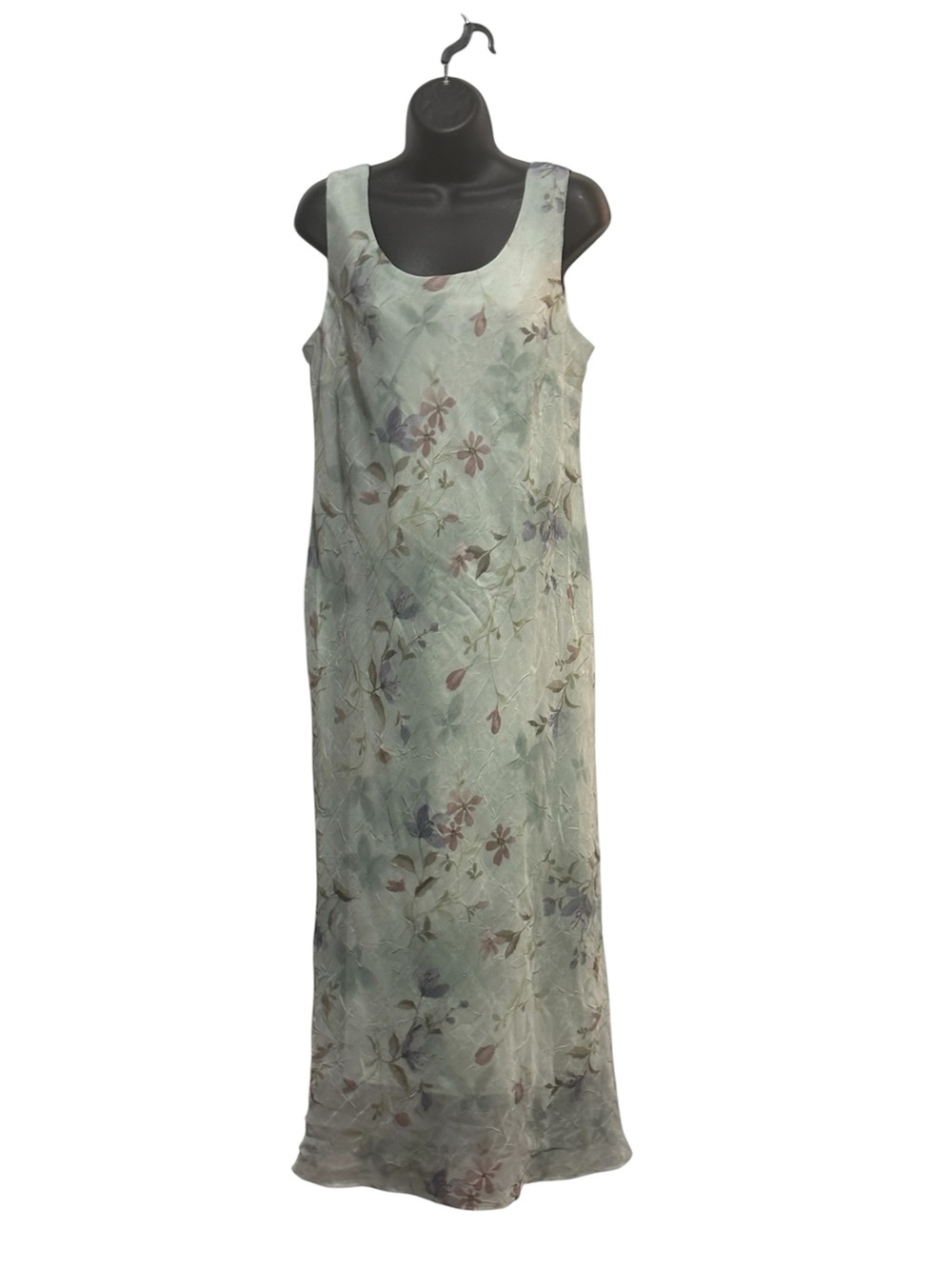Giulia Vintage Maxi Dress Seafoam Green Blue
